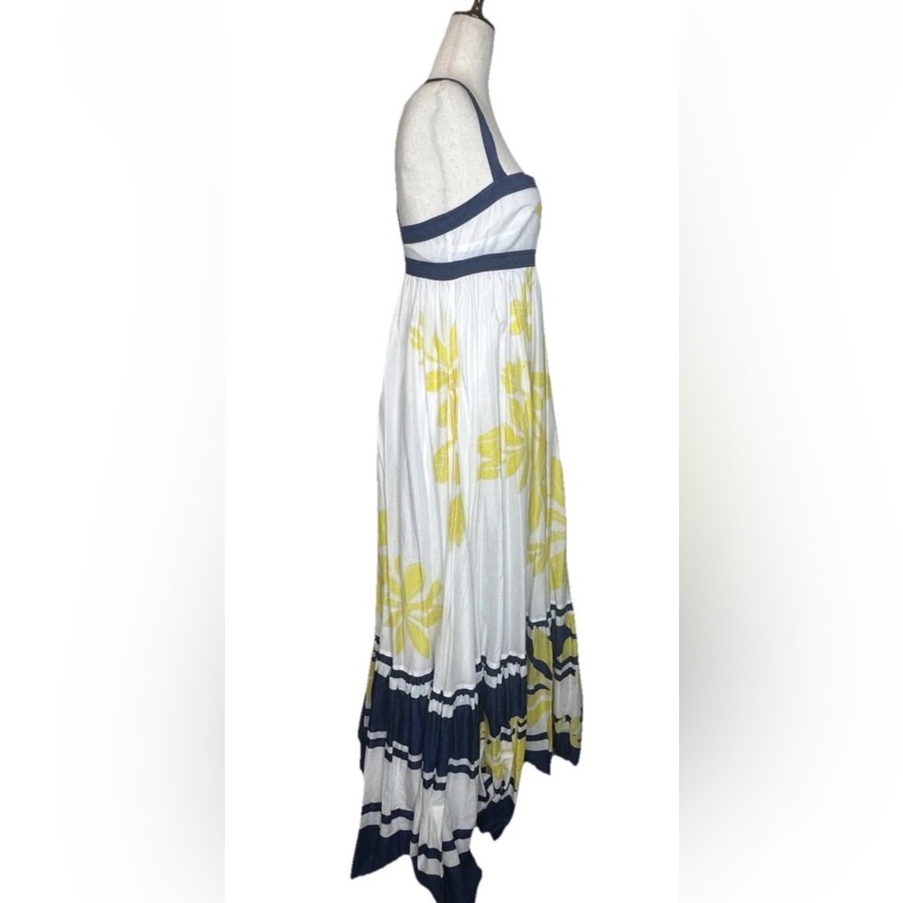J Crew Collection Talitha Dress 0 Special Edition Floral Maxi Cross Back NWT - Picture 4 of 7